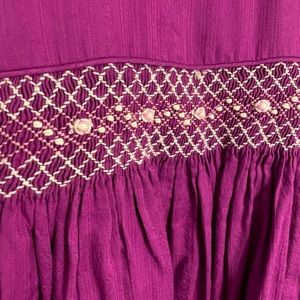 Will Beth Smocked Dress w/ matching bow